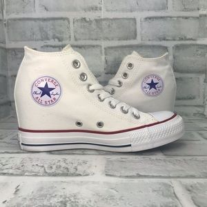 converse pink wedges